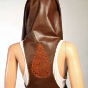 Chaleco de piel Marrón Chocolate claro Chaleco de piel Marrón Chocolate claro