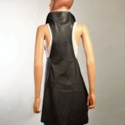 Chaleco de piel Negro